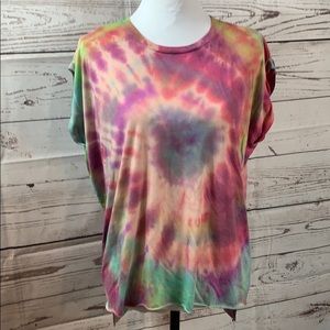 down4hope Limited Edition Tie Dye Muscle Tee